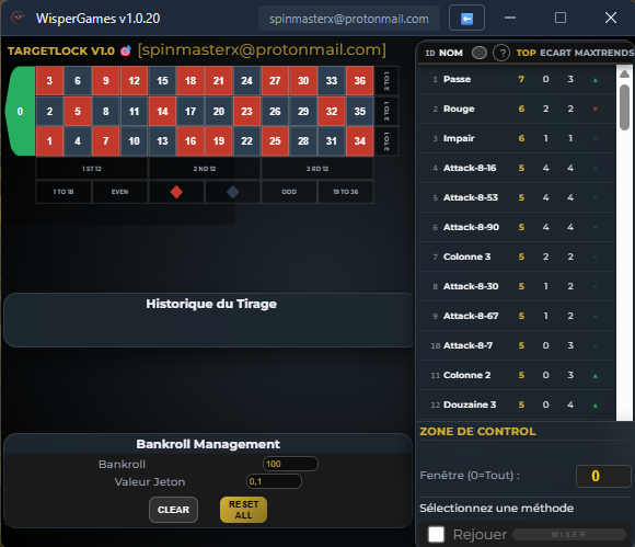Interface TargetLock 1