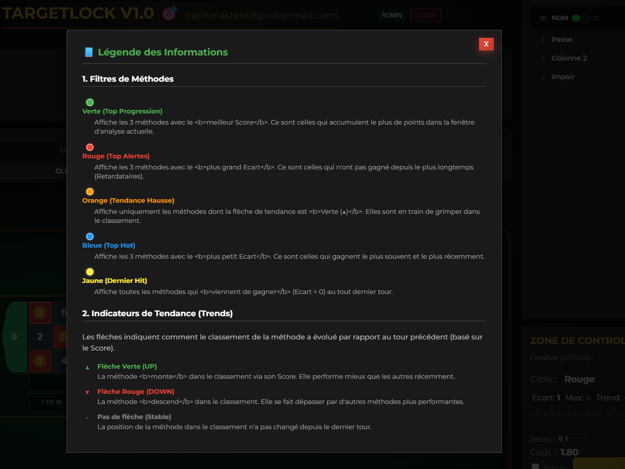 Interface TargetLock 7