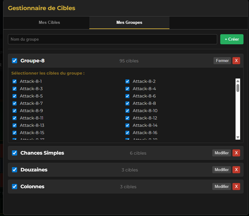 Interface TargetLock 9
